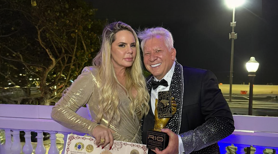 Presidente da Acleb recebe dois prêmios nacionais em Brasília e no Rio de Janeiro